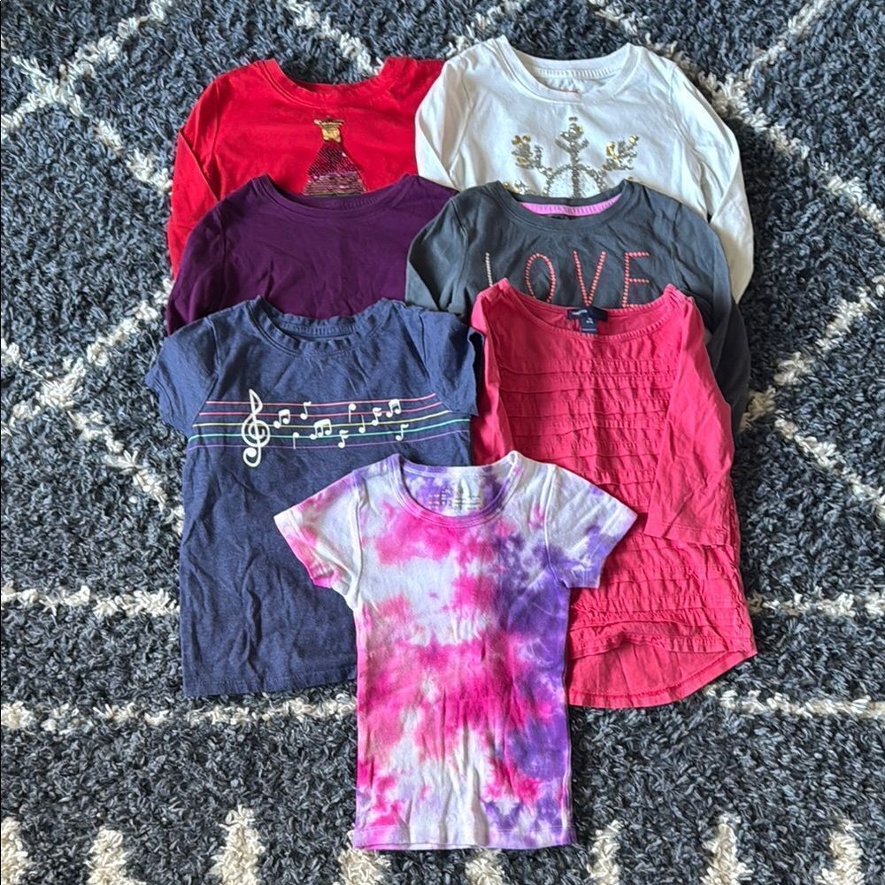 Bundle of 7 Girls Tops